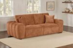 Burnett 3-piece Chenille Upholstered Sofa Set - Image 9