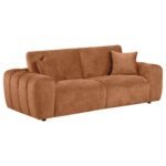 Burnett Chenille Upholstered Wide Arm Sofa - Image 6