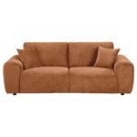 Burnett Chenille Upholstered Wide Arm Sofa - Image 7