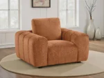 Burnett 3-piece Chenille Upholstered Sofa Set - Image 12