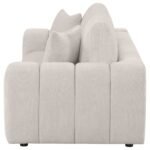 Burnett Chenille Upholstered Wide Arm Sofa - Image 5