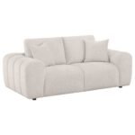 Burnett Chenille Upholstered Wide Arm Loveseat - Image 8