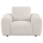 Burnett Chenille Upholstered Accent Chair - Image 3