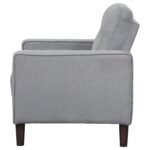 Bowen Upholstered Track Arm Tufted Accent Chair - Image 5