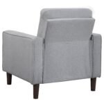 Bowen Upholstered Track Arm Tufted Accent Chair - Image 4