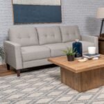 Bowen Upholstered Track Arm Tufted Sofa - Image 2
