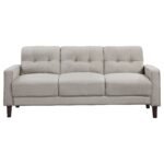 Bowen 2-piece Upholstered Track Arm Tufted Sofa Set - Image 10