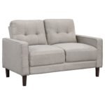 Bowen 3-piece Upholstered Track Arm Tufted Sofa Set - Image 7
