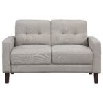 Bowen Upholstered Track Arm Tufted Loveseat - Image 6