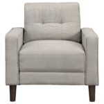Bowen Upholstered Track Arm Tufted Accent Chair - Image 10