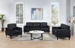Ruth 3-piece Upholstered Track Arm Sofa Set - Image 4