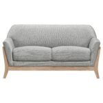 Vaughn 3-piece Fabric Upholstered Flared Arm Sofa Set - Image 5