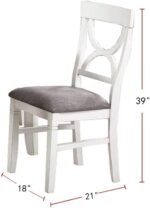 6 Pieces Dining Set (Table+ 4 Chairs +Bench) - Image 8
