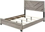 Oakdale Wooden Panel Bedroom Set Oak - Image 7