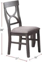 6 Pieces Dining Set (Table+ 4 Chairs +Bench) - Image 6