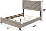 Oakdale Wooden Panel Bedroom Set Oak - Image 6