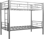 Dos Hermanos Metal Bunk Bed Color Silver & Black - Image 6