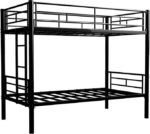 Trinity Twin Over Full Metal Bunk Bed Black - Image 10