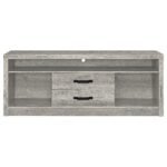 Burke 2-drawer Engineered Wood 59-inch TV Stand Grey Driftwood - Image 2