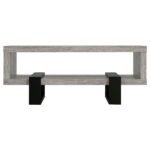 Dinard Engineered Wood Coffee Table Grey Driftwood - Image 3