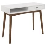 Bradenton 39-inch 1-drawer Wood Writing Desk White - Image 2