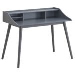 Percy 45-inch 4-compartment Writing Desk Grey - Image 2