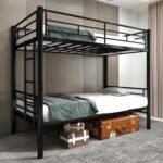 Dos Hermanos Metal Bunk Bed Color Silver & Black - Image 5