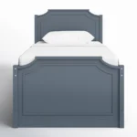 Twin Platfrom Bed With Trundle 3 Drawers Grey - Image 2