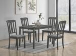 Benbrook – Wooden Dining Collection in Grey & Dark Brown - Image 4
