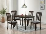 Benbrook – Wooden Dining Collection in Grey & Dark Brown - Image 3