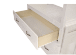 Aludra WoodenFull Size Loft Bed White - Image 3