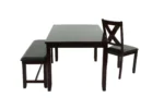 Atlas 6 Pieces Dining Set (Bench + 4Chairs + Table) - Image 5