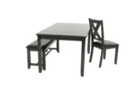 Atlas 6 Pieces Dining Set (Bench + 4Chairs + Table) - Image 8