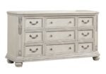 Lafayette Upholstered Mansion Bedroom Set White - Image 5