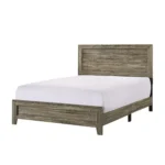 Rio Wooden Panel Bed Frame Brown - Image 3
