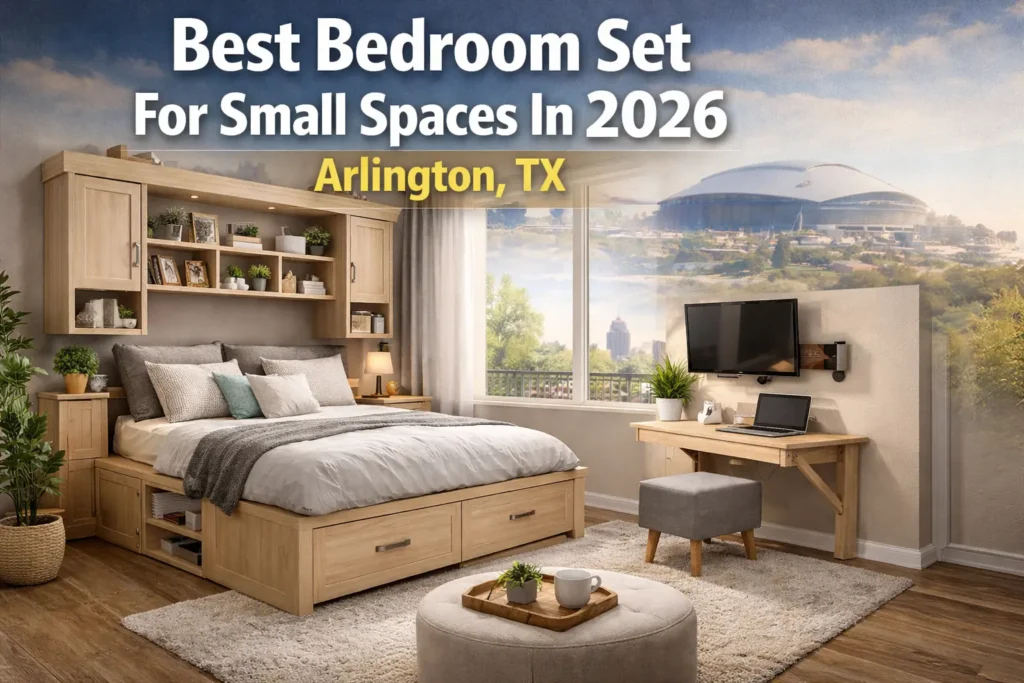 Best Bedroom Set For Small Spaces, Arlington, TX