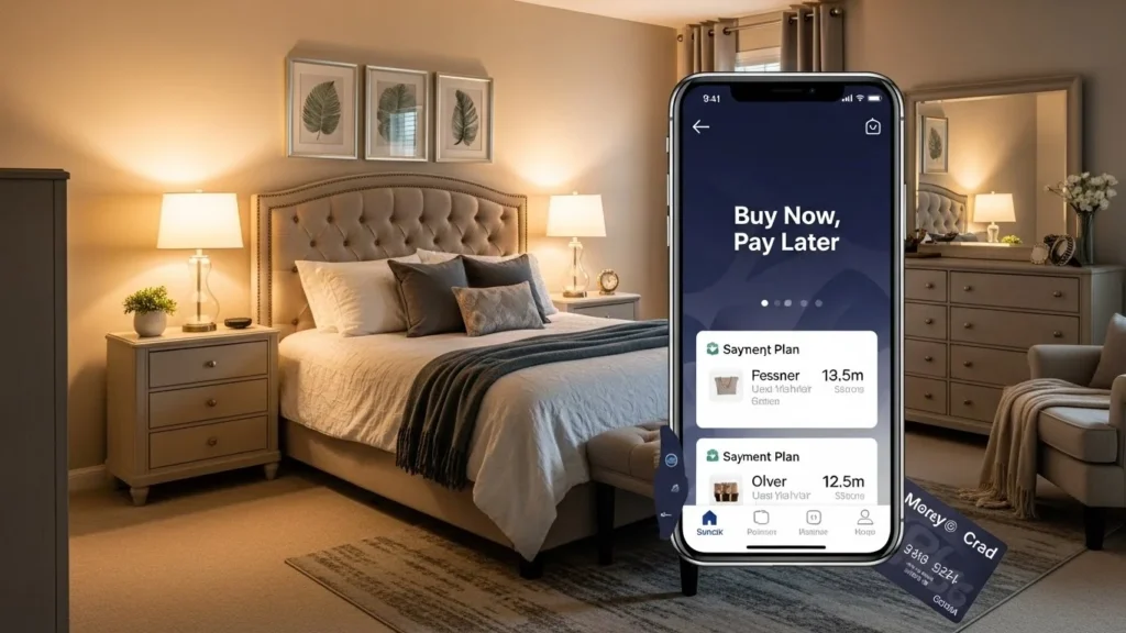 Buy Now Pay Later Options for Full Bedroom Suite Purchase