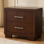 Jessica 2-Drawer Nightstand (200712)