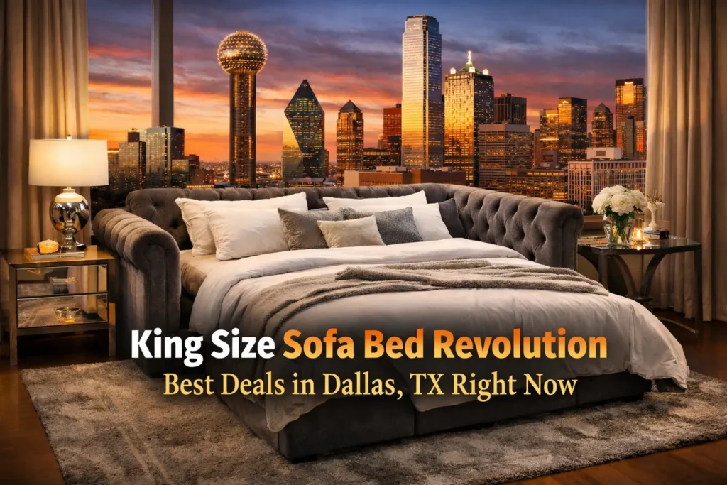 Financing Makes It Affordable – King Sofa Beds on Sale in Dallas, TX