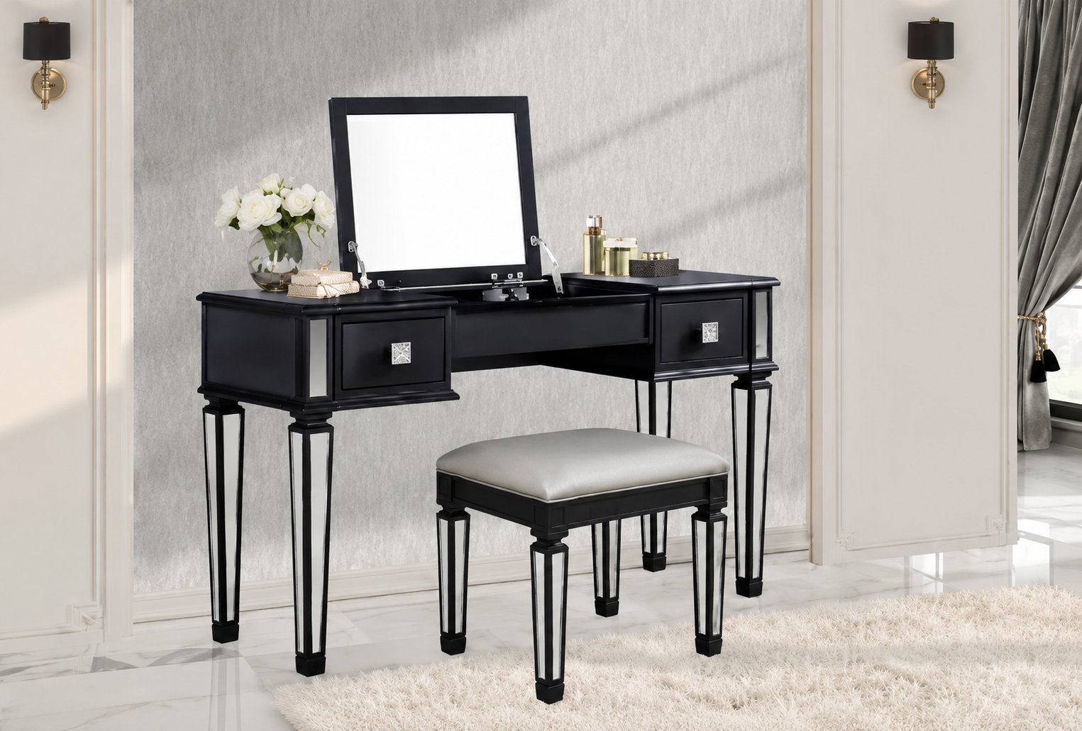 a1272679-e3e2-4dda-a6eb-5c94c3dc8d87 Generation Trade Juliet 176500 Vanity - Black - Image 1