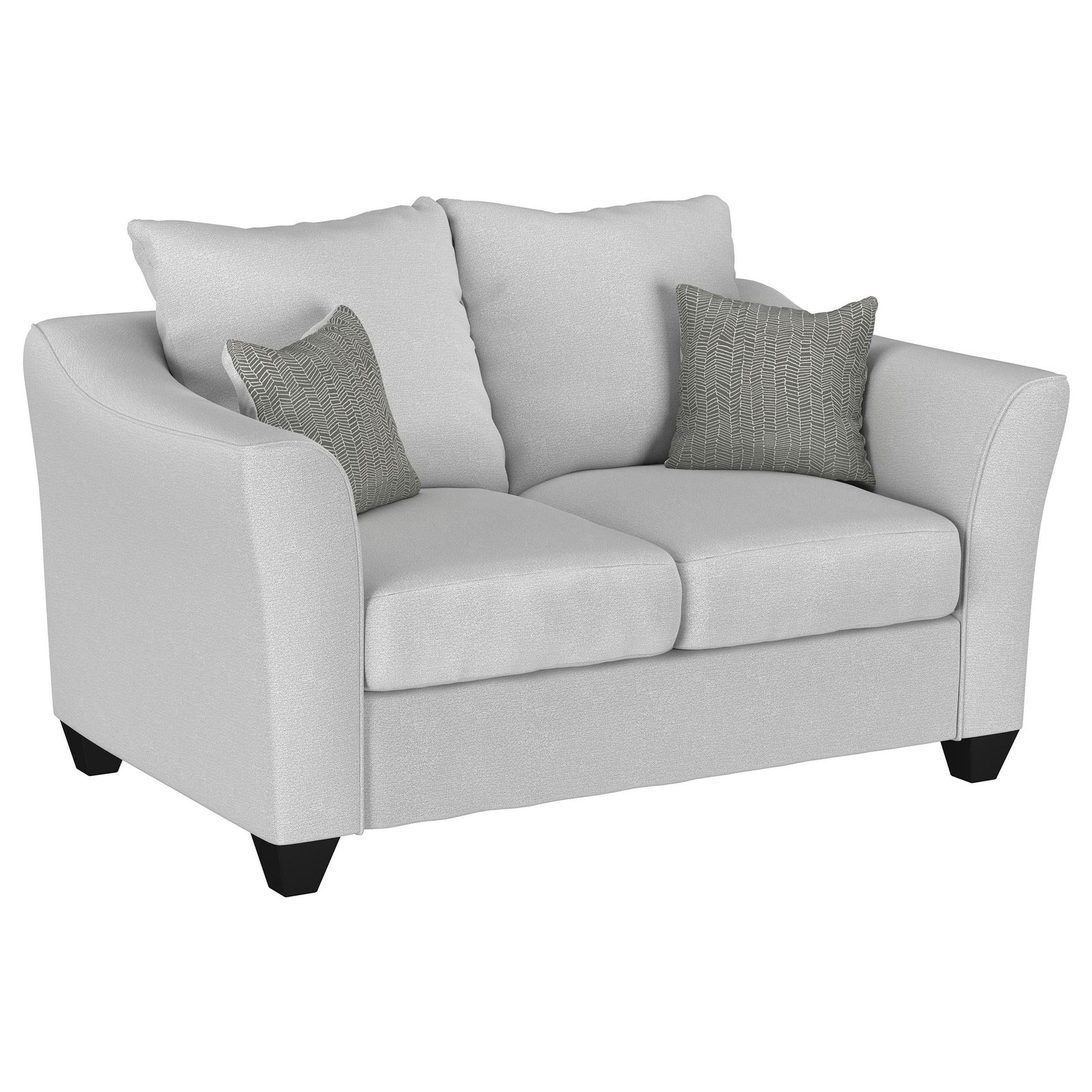 Coaster Furniture Salizar 508582 Upholstered Flared Arm Loveseat - San Coaster Furniture Salizar 508582 Upholstered Flared Arm Loveseat - San