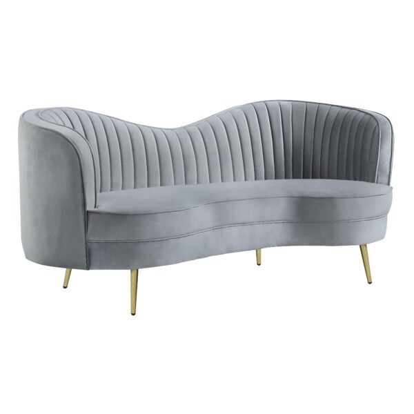 Coaster Furniture Sophia 506865 Upholstered Channel Tufted Loveseat -