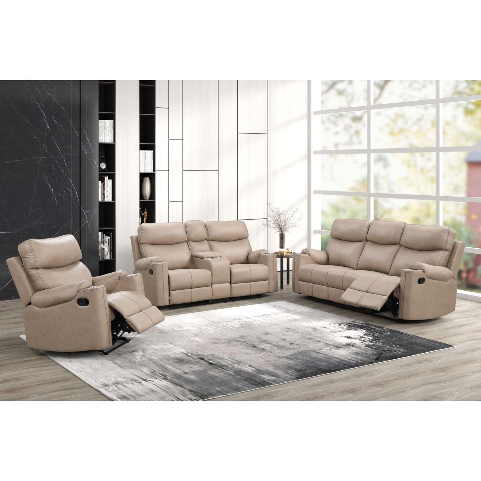 Generation Trade Frisco 678321 Loveseat - Tan Generation Trade Frisco 678321 Loveseat - Tan