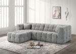 Juniper Modern Sectional Sofa with Chaise Grey - Saleem Furniture Mart