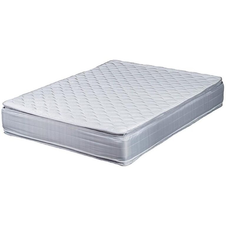 SB4115 Gray Double Sided Pillow Top Mattress (King)