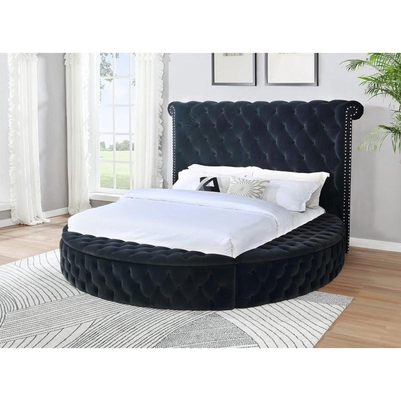 Serene Queen Upholstered Panel Bed with Storage (155232/155231/155233/155234) Serene Queen Upholstered Panel Bed with Storage (155232/155231/155233/155234)