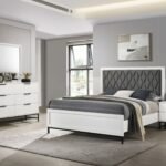 Sonora 4-piece Eastern King Bedroom Set White