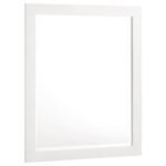 Jessica 6-drawer Dresser with Mirror Snow White | White Dresser - Image 6