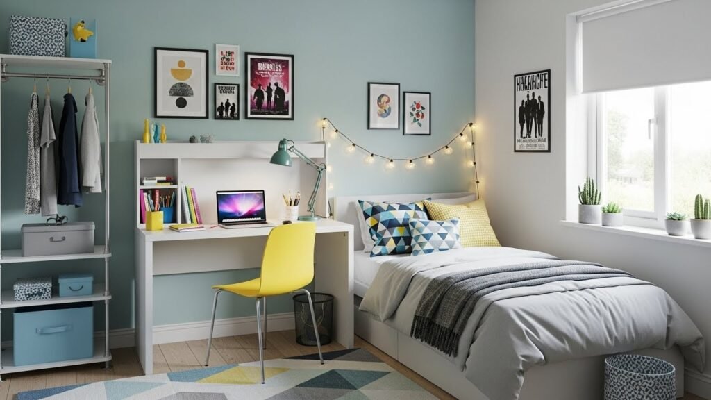 Affordable teen bedroom setup under $1,500 complete