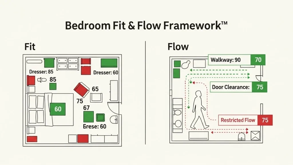 Bedroom Fit & Flow Framework